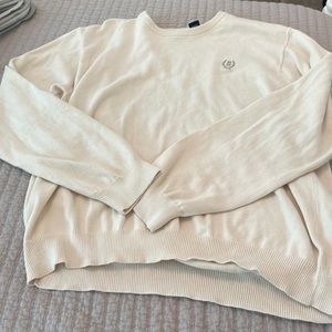 Vintage Izod cream sweater
